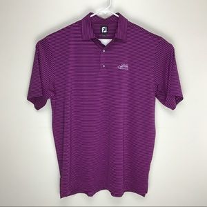 FJ FootJoy Celebration Golf Club mens short sleeve polo shirt XL